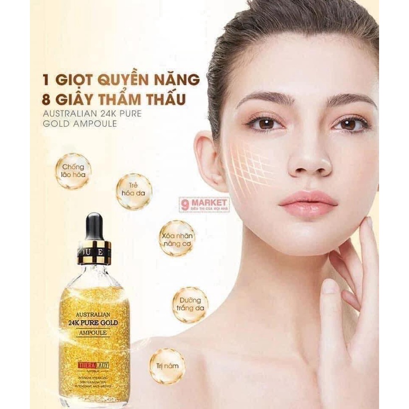 Serum tinh chất vàng 24K Pure Gold Ampoule của Úc - 100ml