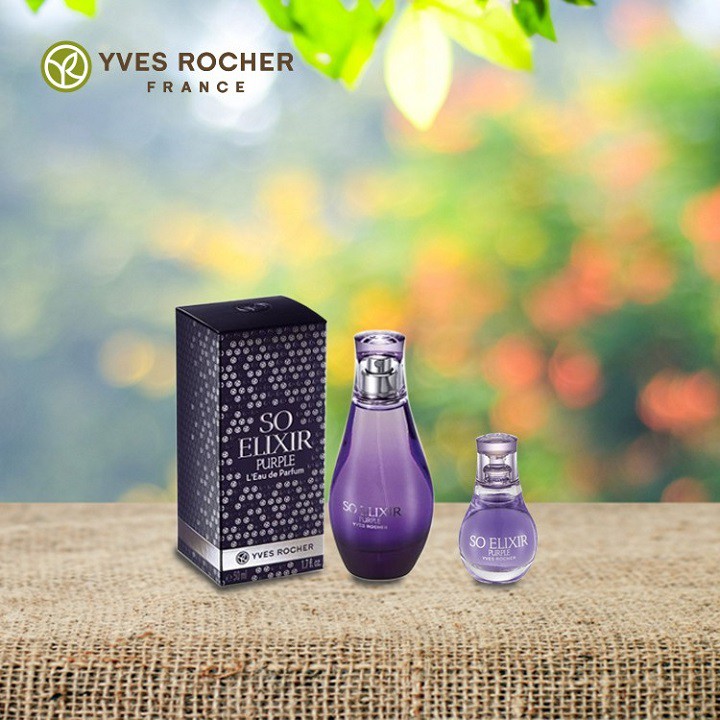 Nước Hoa Yves Rocher Mini Eau De Parfum So Elixir Purple 5ml