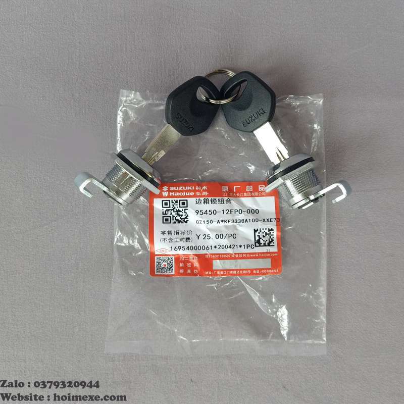 Bộ ổ khóa thùng hông Suzuki