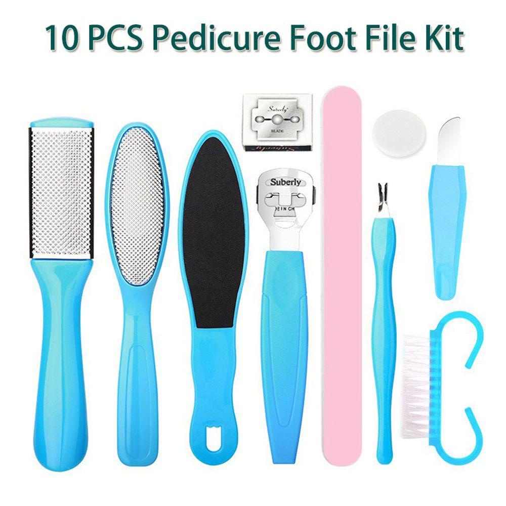 Bộ Dụng Cụ Tẩy Tế Bào Chết Móng Chân Bằng Thép Không Gỉ Dnon1 Chuyên Nghiệp Đa Năng