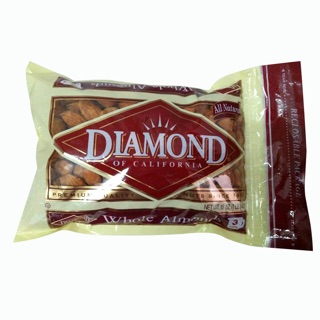 Hạnh nhân rang bơ Diamond date T11/21 Mỹ