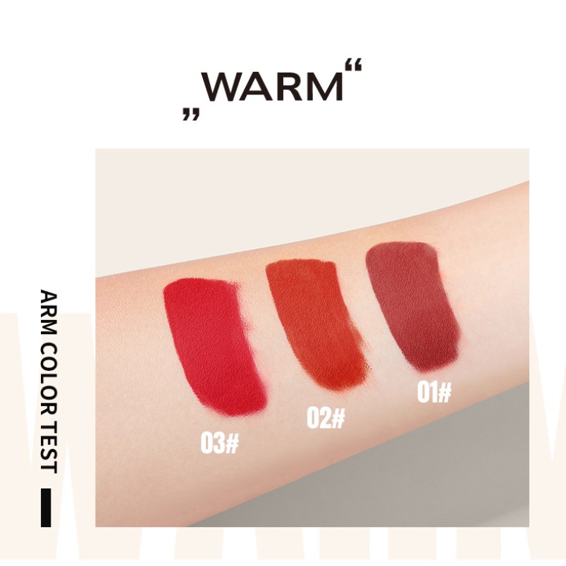 Bộ son kem 3 màu Sheloves Glamour Velvet Lip Gloss 7ml