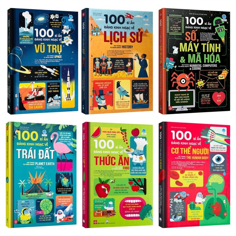 Sách-100 bí ẩn đáng kinh ngạc (USBORNE) (Mã lẻ)