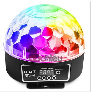 Đèn LED xoay 7 màu vũ trường cảm ứng nhạc 18w [ Hàng bao đẹp ]