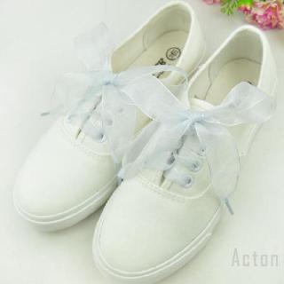 Dây giày vải lụa satin nhiều màu sắc