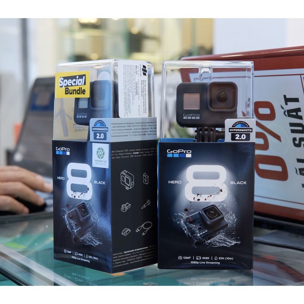 Máy quay hành động GoPro Hero 8 (Chính Hãng FPT- bảo hành 12 tháng) | BigBuy360 - bigbuy360.vn