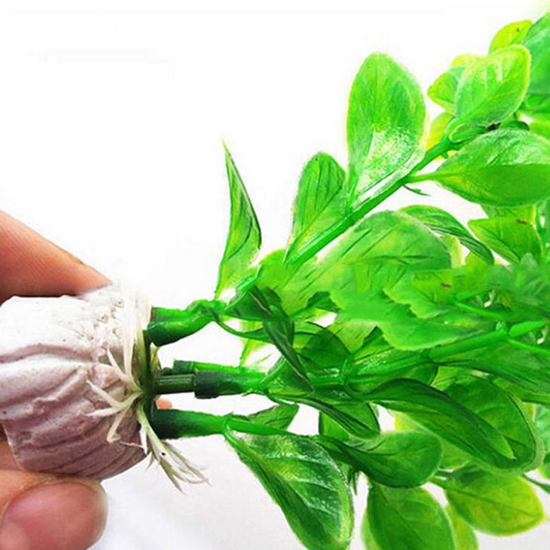 Cây Nhựa Nhân Tạo 25cm Trang Trí Bể Cá