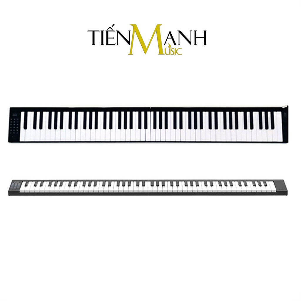 [Gấp Gọn] Đàn Piano Điện Konix PJ88B - 88 Phím Cảm Ứng Lực (Pin sạc, Bluetooth, Pedal sustain PJ88, Bao Đựng)