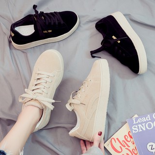 Giày Thể Thao Nữ Hot Trend Đế Bằng Xinh Xắn Năng Động - MBS224 - Seun Shoes