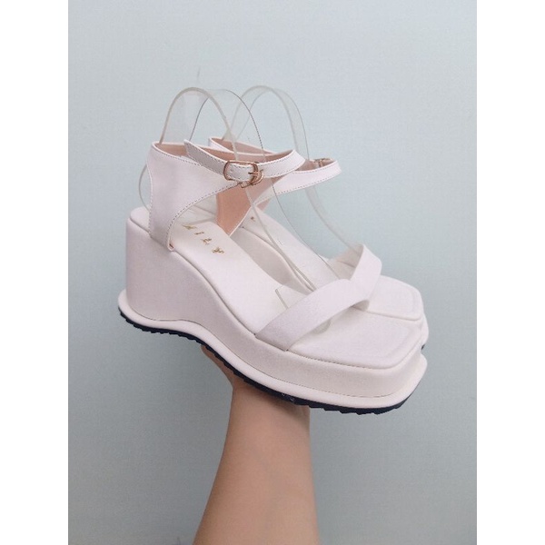 Sandal xuồng quai ngang MAILIAA đế 7 phân dễ đi