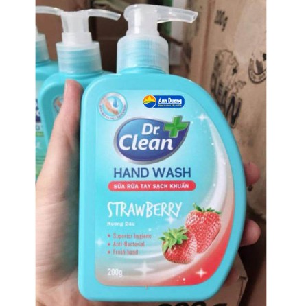 Nước rửa tay diệt khuẩn, hương thơm Dr. Clean