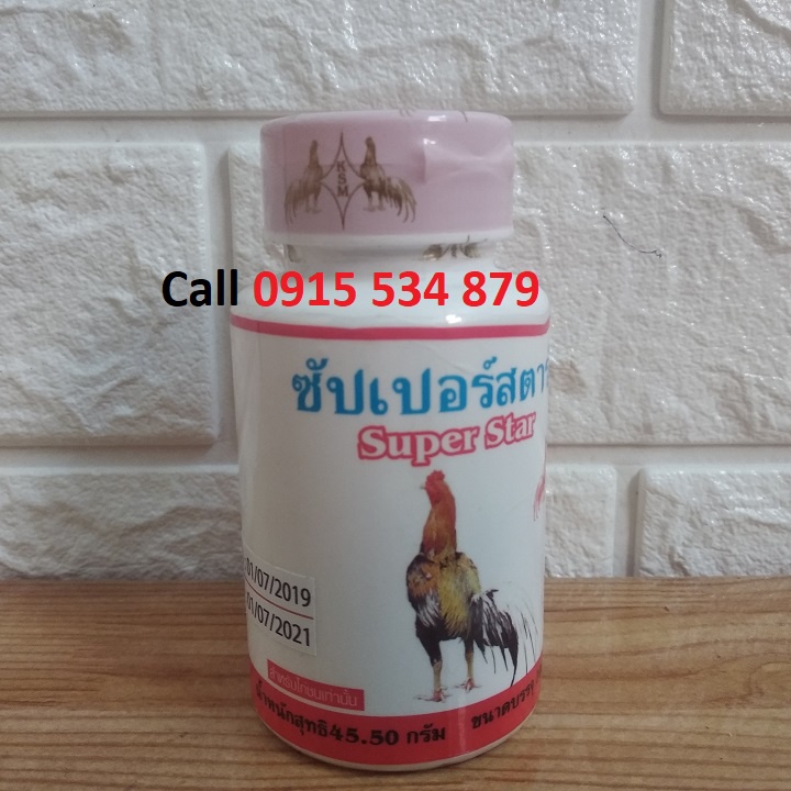 SUPER STAR 100 viên bổ gân gối cho gà đá