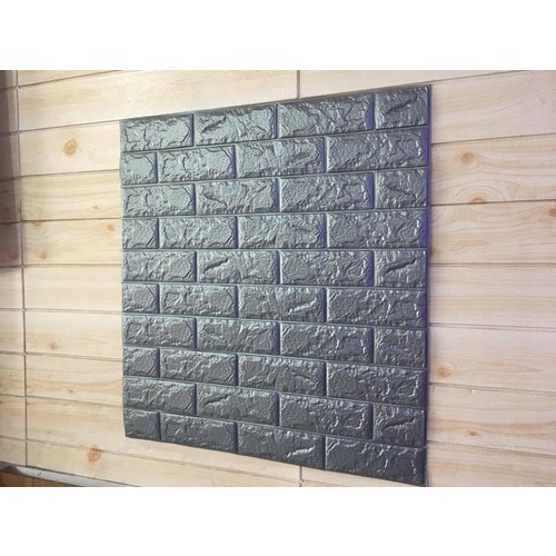 XỐP DÁN TƯỜNG GIẢ GẠCH LOẠI 1 GIÁ RẺ 🔴 Khổ 70x77CM DÀY 3,5MM CÁCH ÂM TRANG TRÍ HIỆU QUẢ