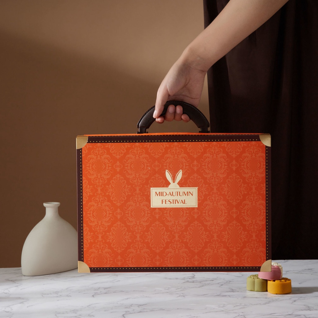 Hộp Đựng Bánh Trung Thu Hình Trứng Gà Trung Hoa Cao Cấp