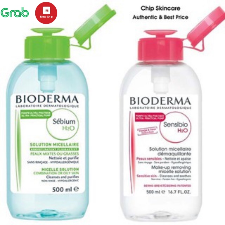 Nước Tẩy Trang Bioderma Créaline H2O 500ml Bản Mới Nhất