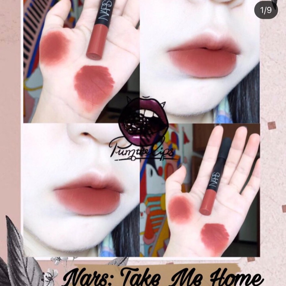 Son thỏi chì Nars Velvet pencil màu Take Me Home