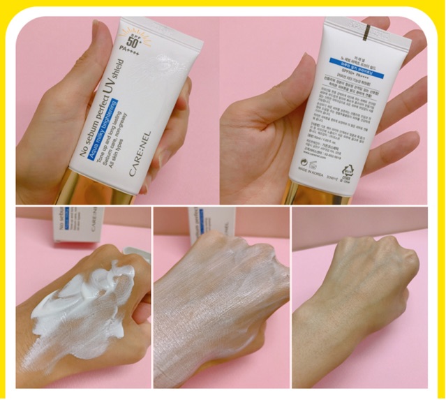 Kem Chống Nắng Carenel No sebum Perfect UV Shield SPF50+ (New 2020) | BigBuy360 - bigbuy360.vn