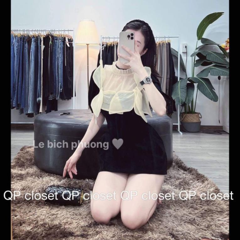 [ 𝐅𝐑𝐄𝐄 𝐒𝐇𝐈𝐏 ] BỘ NHUNG NỮ PHỐI TƠ MIX QUẦN ĐUI NỮ SANG CHẢNH