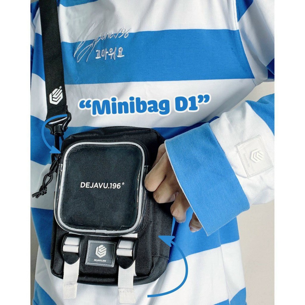 [Mã FAMAYWA2 giảm 10K đơn 50K] Túi Đeo Chéo Nam Nữ DEJAVU.1996 T60