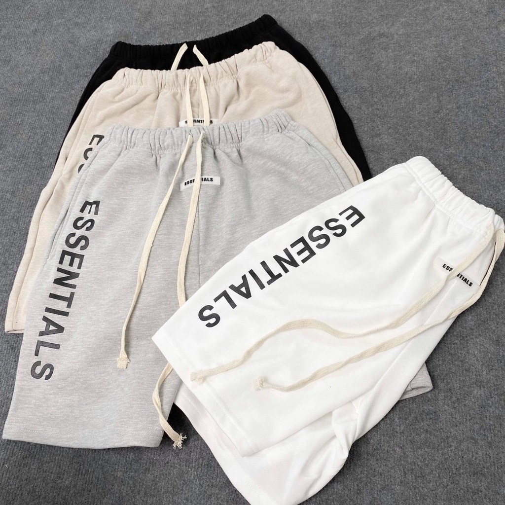 [Mã SKAMA06 giảm 8% TỐI ĐA 50K đơn250K] Quần short Essentials in dọc MSW Town , quần đùi thể thao nam unisex | BigBuy360 - bigbuy360.vn
