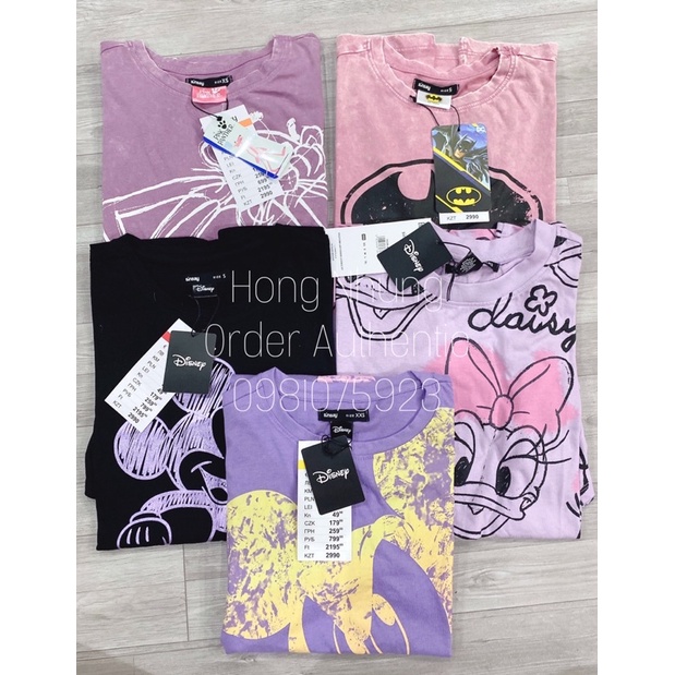 SS - ÁO PHÔNG HÌNH DISNEY  CÓ ẢNH THẬT
