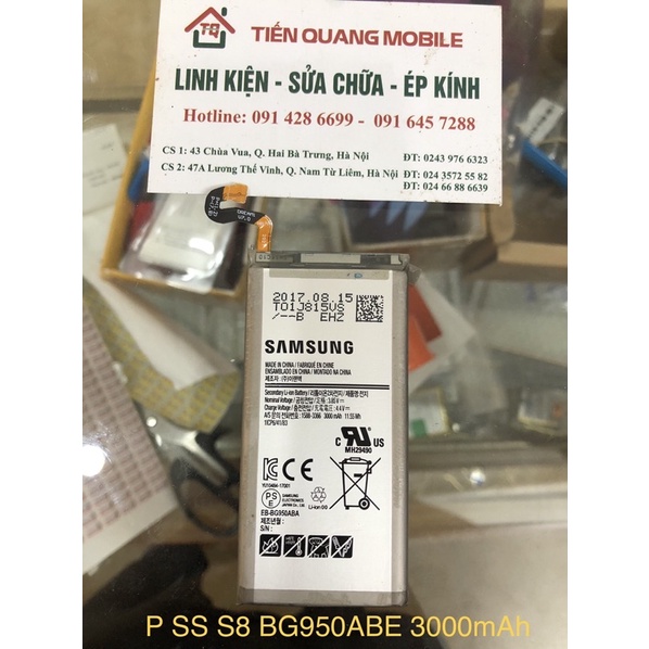 Pin Samsung S8 BG950ABE 3000mAh