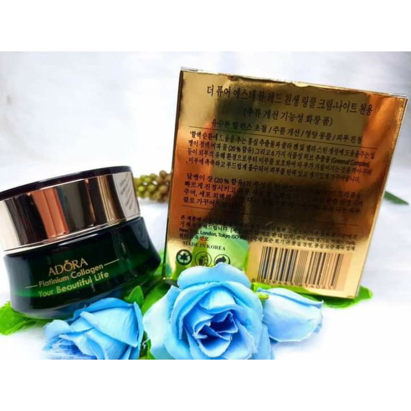 Kem ADORA mụn trắng da, chống nhăn, ngừa lão hóa.