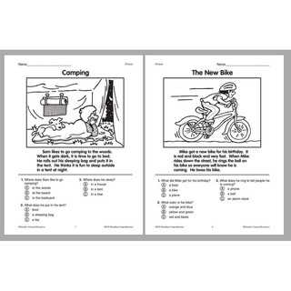 Reading Comprehension ( Grade K tới grade 6)