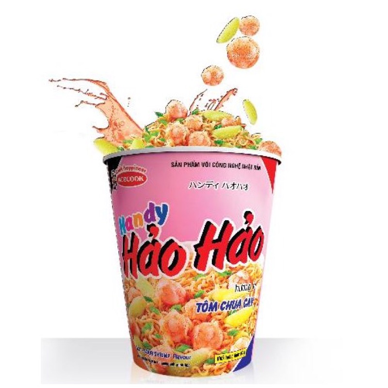 Thùng mì ly hảo hảo handy 24 ly
