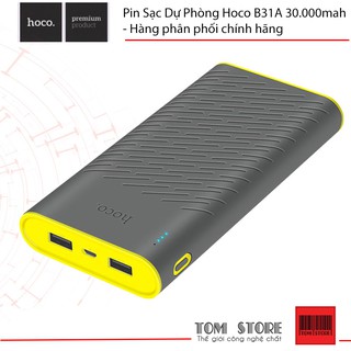 Pin sạc dự phòng hoco b31a 30.000mah - hàng phân phối chính hãng