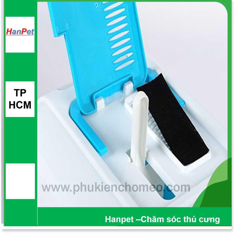 VD2 (2 loại) Nhà vệ sinh cho mèo (KT 47x36 cao 39cm) (Màu ngẫu nhiên) nha ve sinh meo / khay dung cat meo /