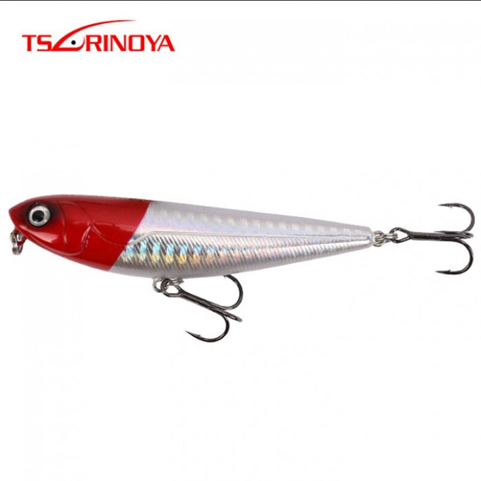 walkingdog . topwater, ,tsurinoya Dw12 mồi nhậy cá vược