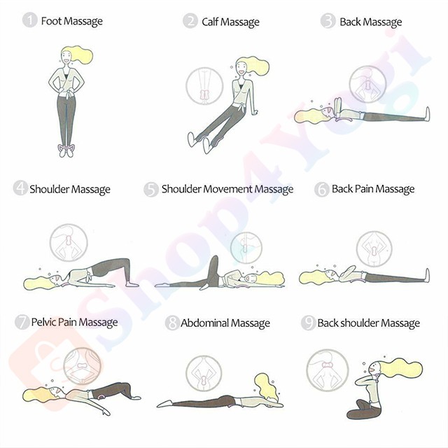 Vòng Tập Yoga Myring Massage Có Gai Hỗ Trợ Tập Yoga | Chất Liệu TPE Cao Cấp