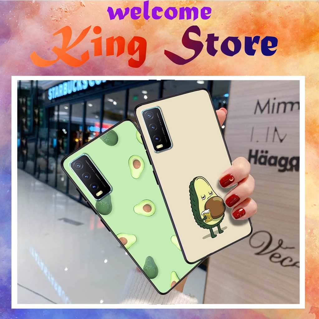 Ốp lưng Vivo Y20 - Vivo Y20s - Vivo Y12s - Ốp lưng in hình trái bơ siêu dễ thương