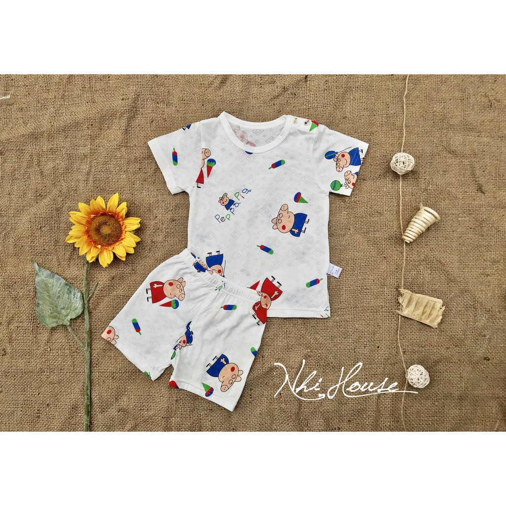 SET 2 bộ đồ cho bé mặc nhà