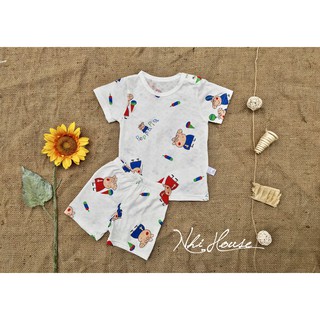 Set 2 bộ đồ cho bé mặc nhà