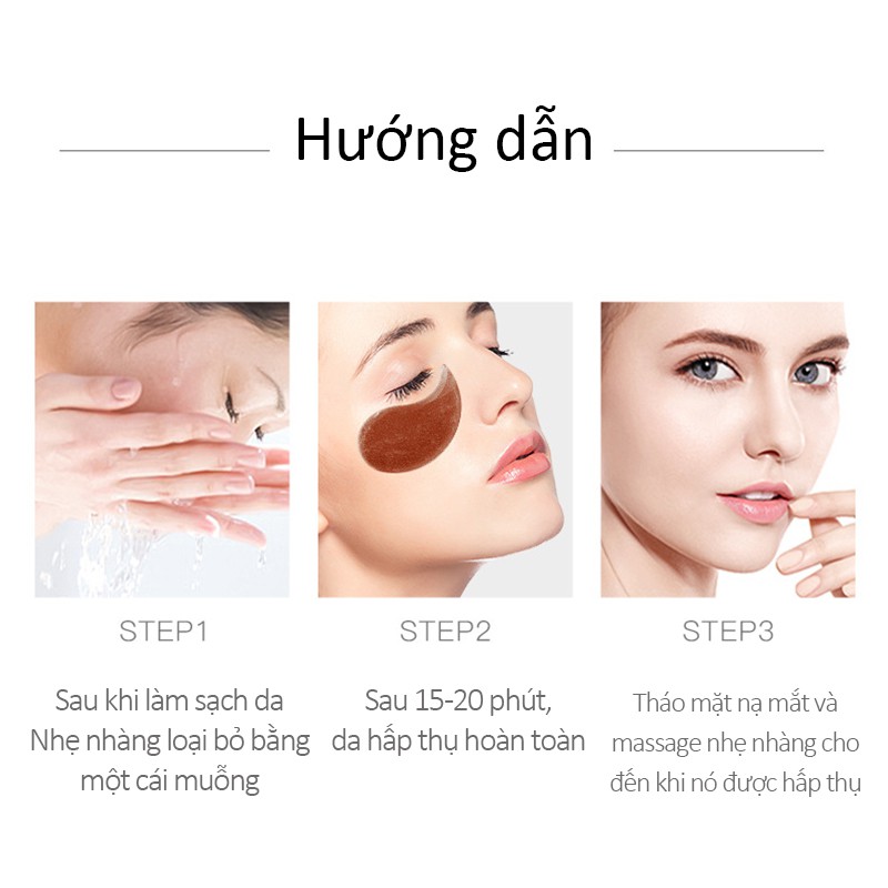 Túi mắt quầng thâm nếp nhăn làm săn chắc chống nhăn Mặt nạ mắt mặt nạ mắt collagen(0.01)-YM-1