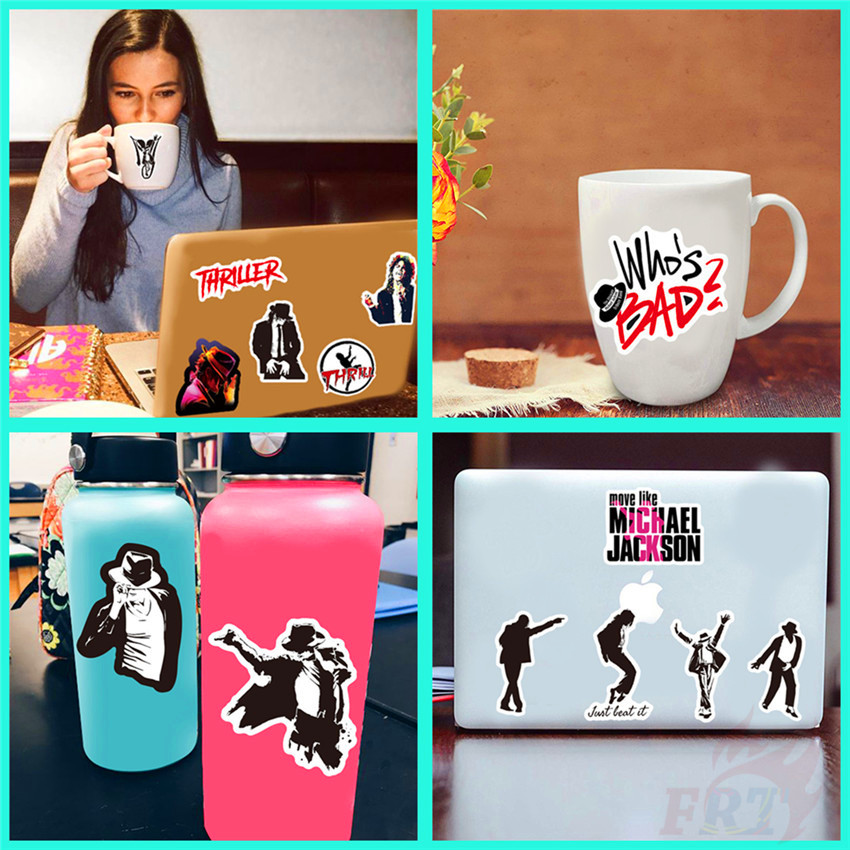 ❉ Michael Jackson Series 01 - The King of Rock &amp; Dance Stickers ❉ 50Pcs/Set Superstar Waterproof DIY Fashion Decals Doodle Stickers