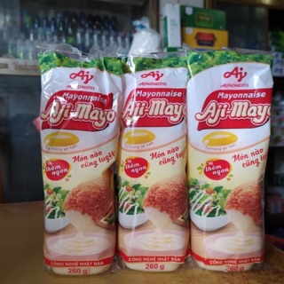 Sốt mayonnaise Aji-mayo Ajinomoto chua béo chai 260g
