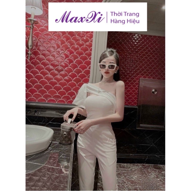 Sét Áo Trễ Vai Mix Cùng Quần Ống Côn Cho Nữ