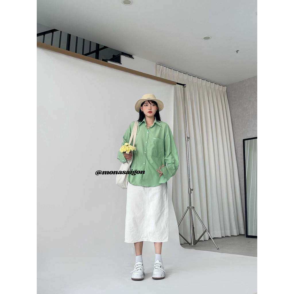Áo sơmi freesize MONÁ - PAPA