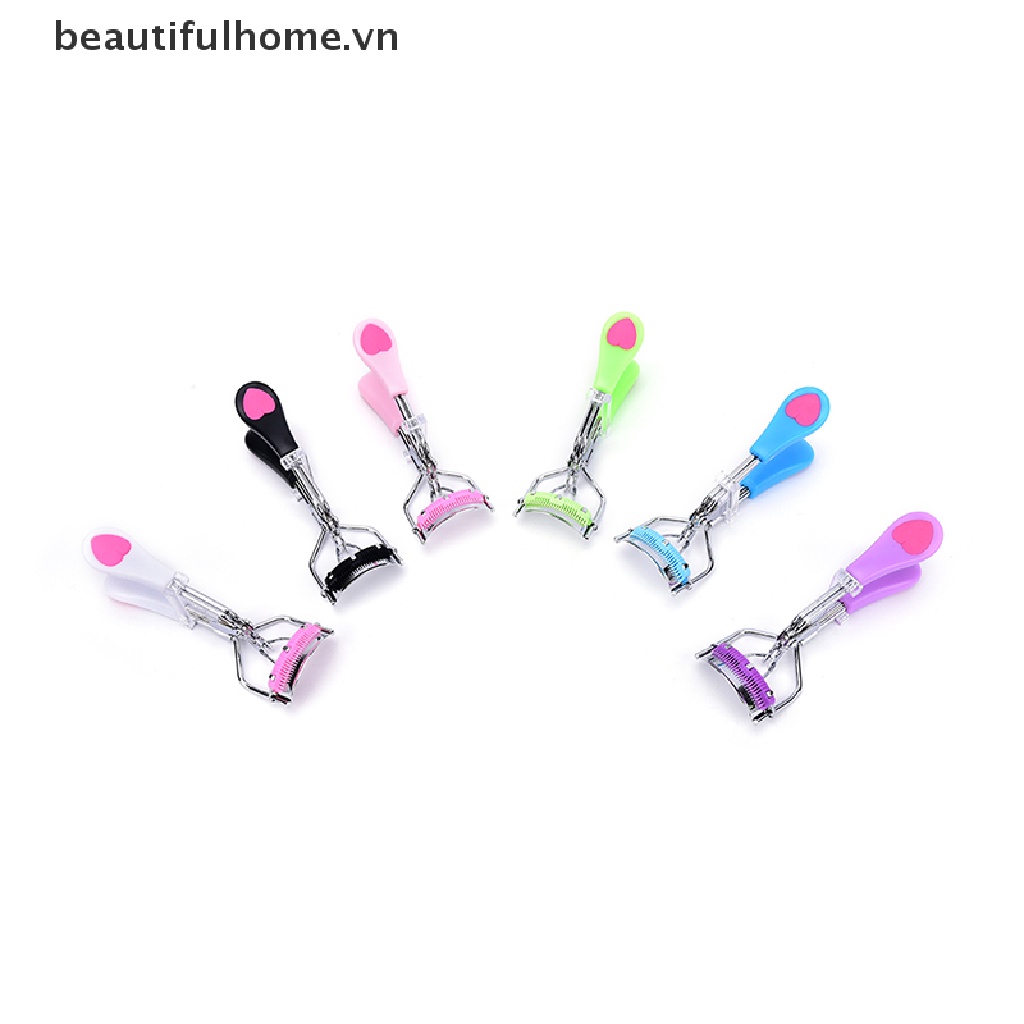 (Hàng Mới) Dụng Cụ Uốn Cong Lông Mi Cầm Tay Kèm Đầu Lược