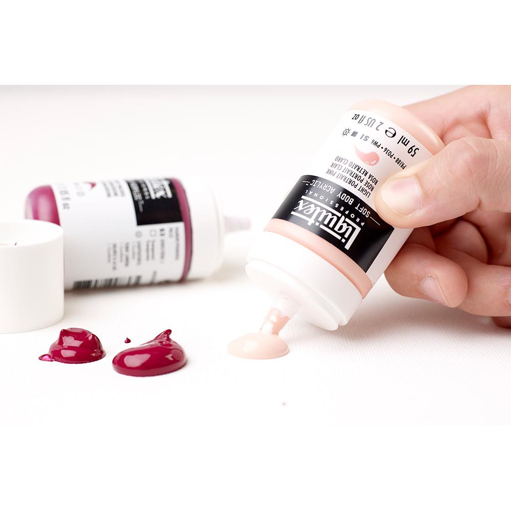 Màu acrylic chuyên nghiệp vẽ đa chất liệu Liquitex Soft Body - 59ml