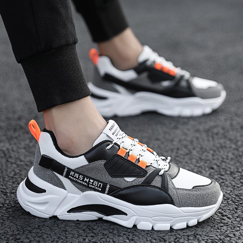 Giày sneaker nam,Giày thể thao nam tăng chiều cao cực ngầu 2021