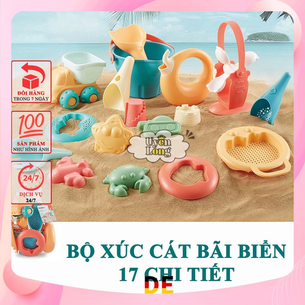 [Voucher Giảm 15K] Bộ Đồ Chơi Xúc Cát Bãi Biển Dành Cho Các Bé Với Nhiều Phân Loại (Tiêu Chuẩn EU, Nhựa An Toàn)