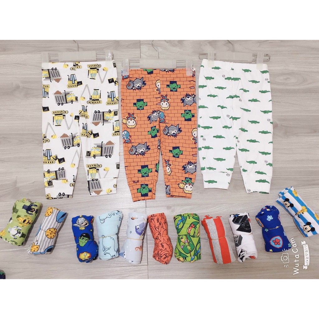 (CHUẨN LOẠI 1] Quần Dài Bozip Cho Bé Yêu Từ 7-18kg, Chất Cotton Bozip Xuất Dư Chuẩn