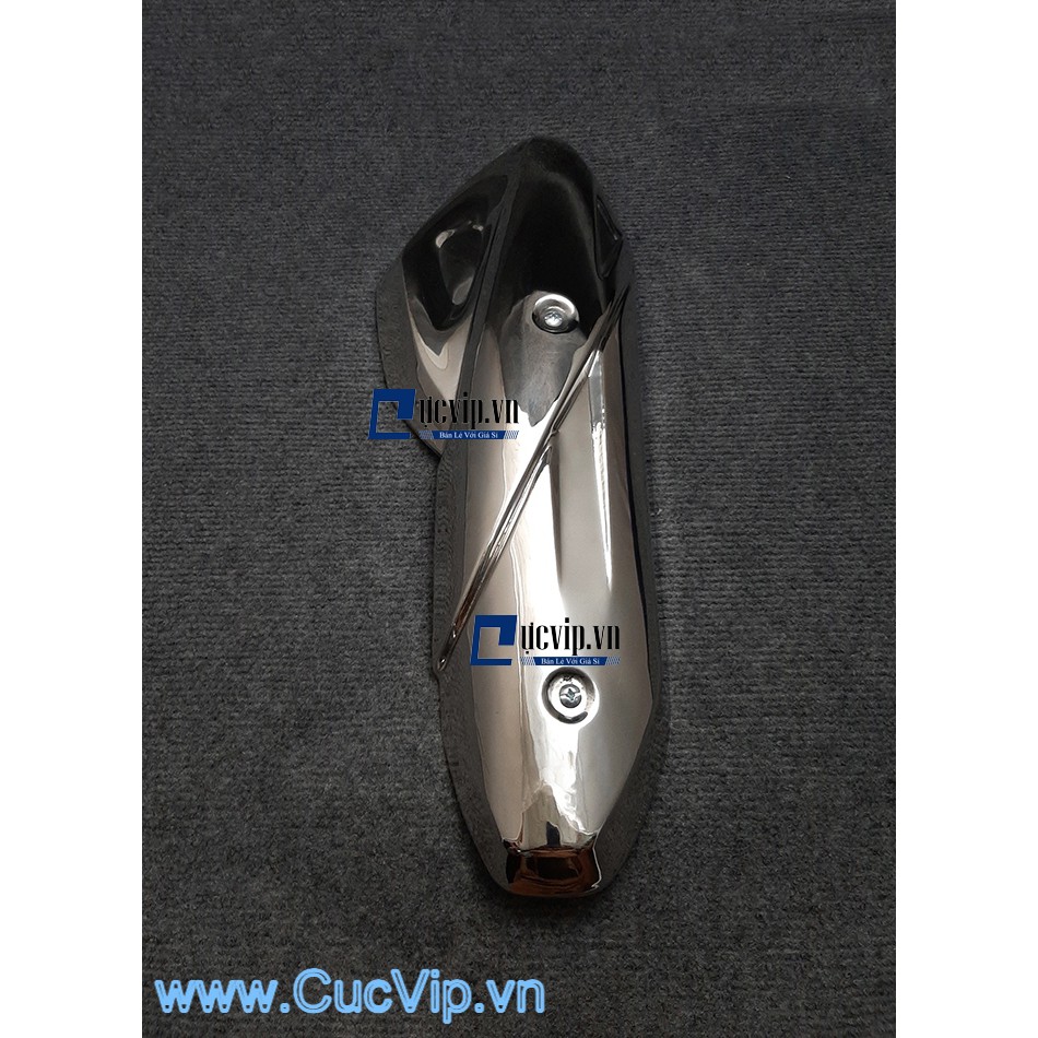 Ốp Pô PCX 2018 - 2019 (Inox 100%) Cao Cấp Hình Thật 1647