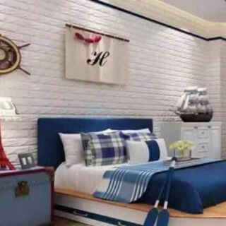 XỐP DÁN TƯỜNG GIẢ GẠCH ĐỦ MÀU