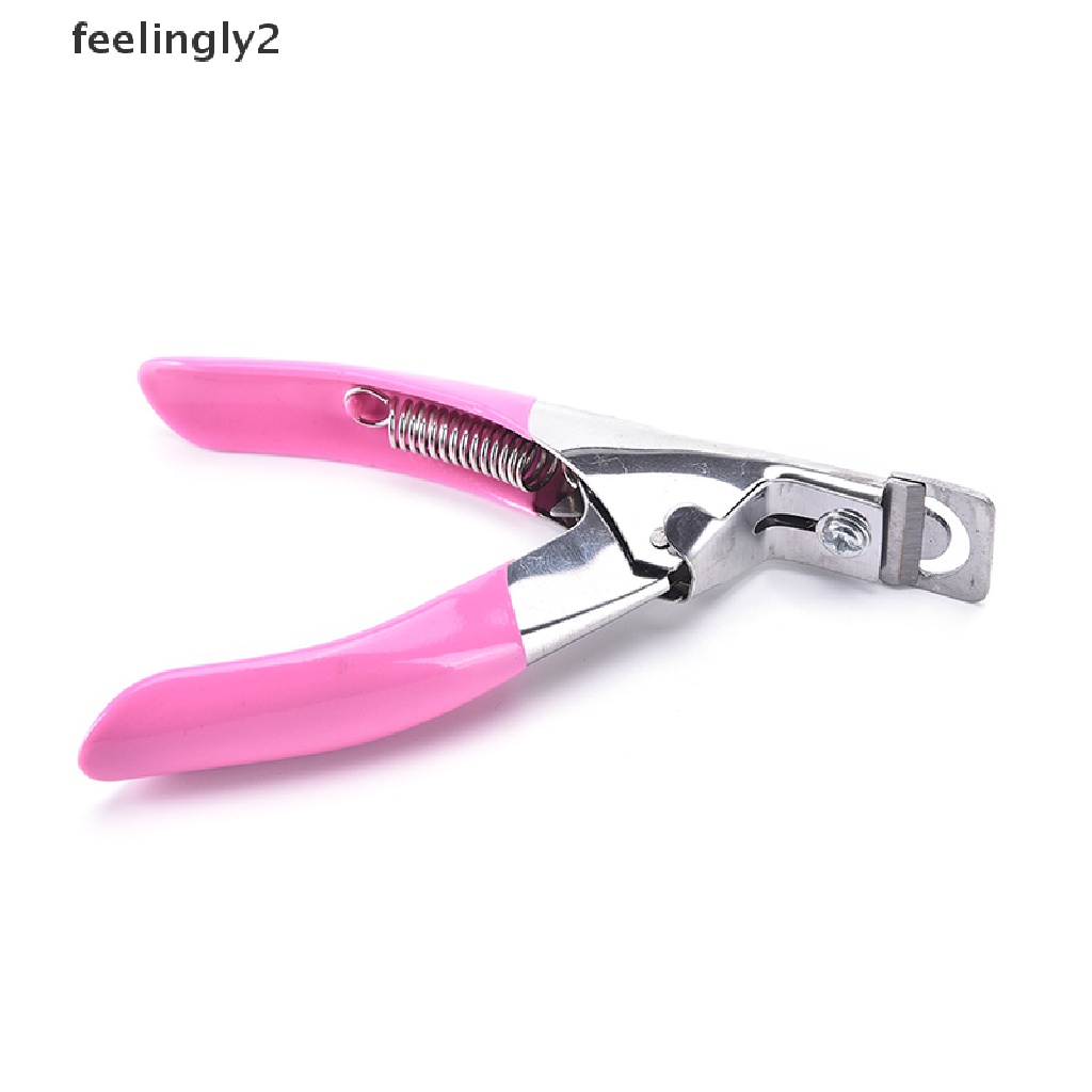 Kềm cắt móng tay giả bằng nhựa acrylic uv thiết kế mới tiện lợi dễ dùng màu ngẫu nhiên