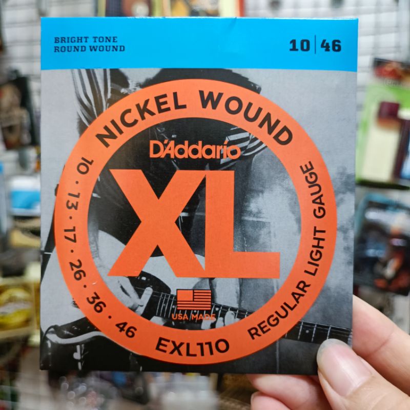 Dây đàn guitar điện D'addario /size 9 ,10